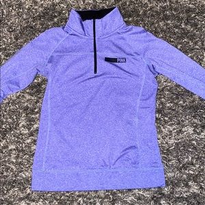 VS Pink quarter zip jacket